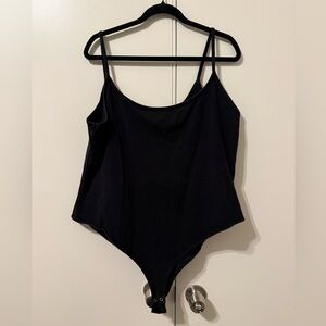 Forever 21 Black Scoop Neck Bodysuit